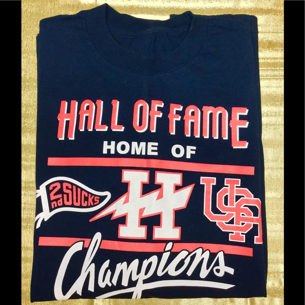 Mens Hall of Fame Navy T-shirt